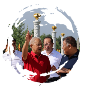 大爱无疆，善得永存丨太原青龙集团董事长姬五女一行二十余人来到炎帝陵拜祖祈福