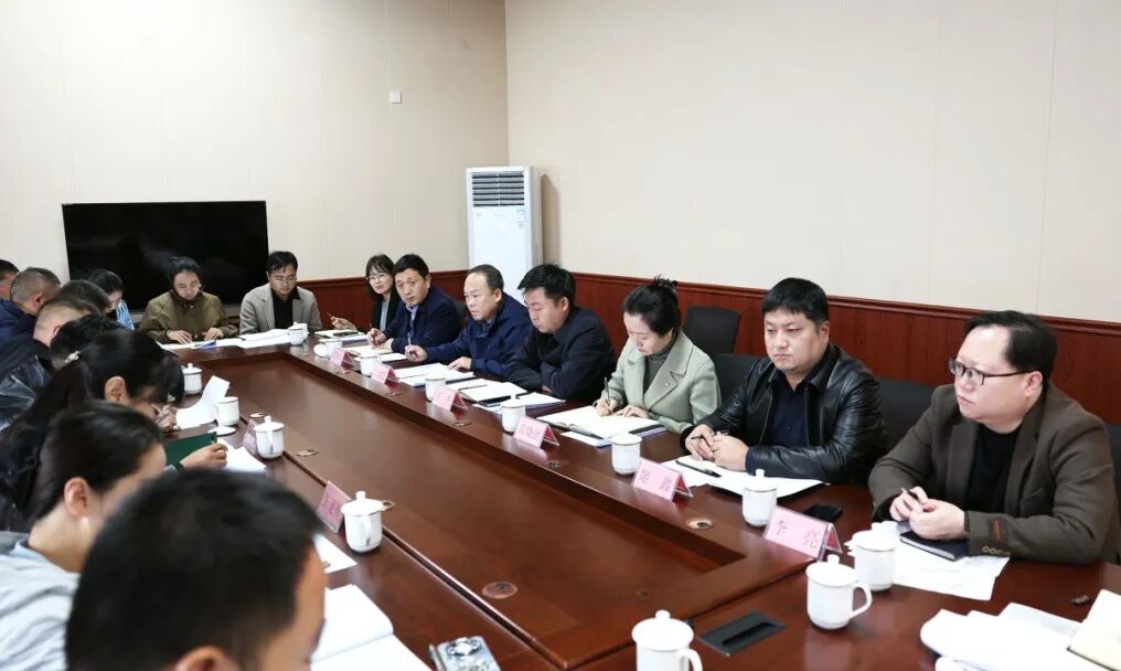 调研搭桥凝共识    聚力攻坚攀新高丨高平文旅集团调研组莅临我公司指导调研